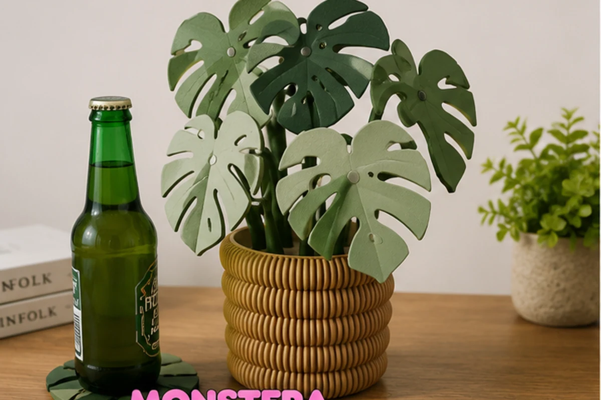 Monstera Trivet — view 1