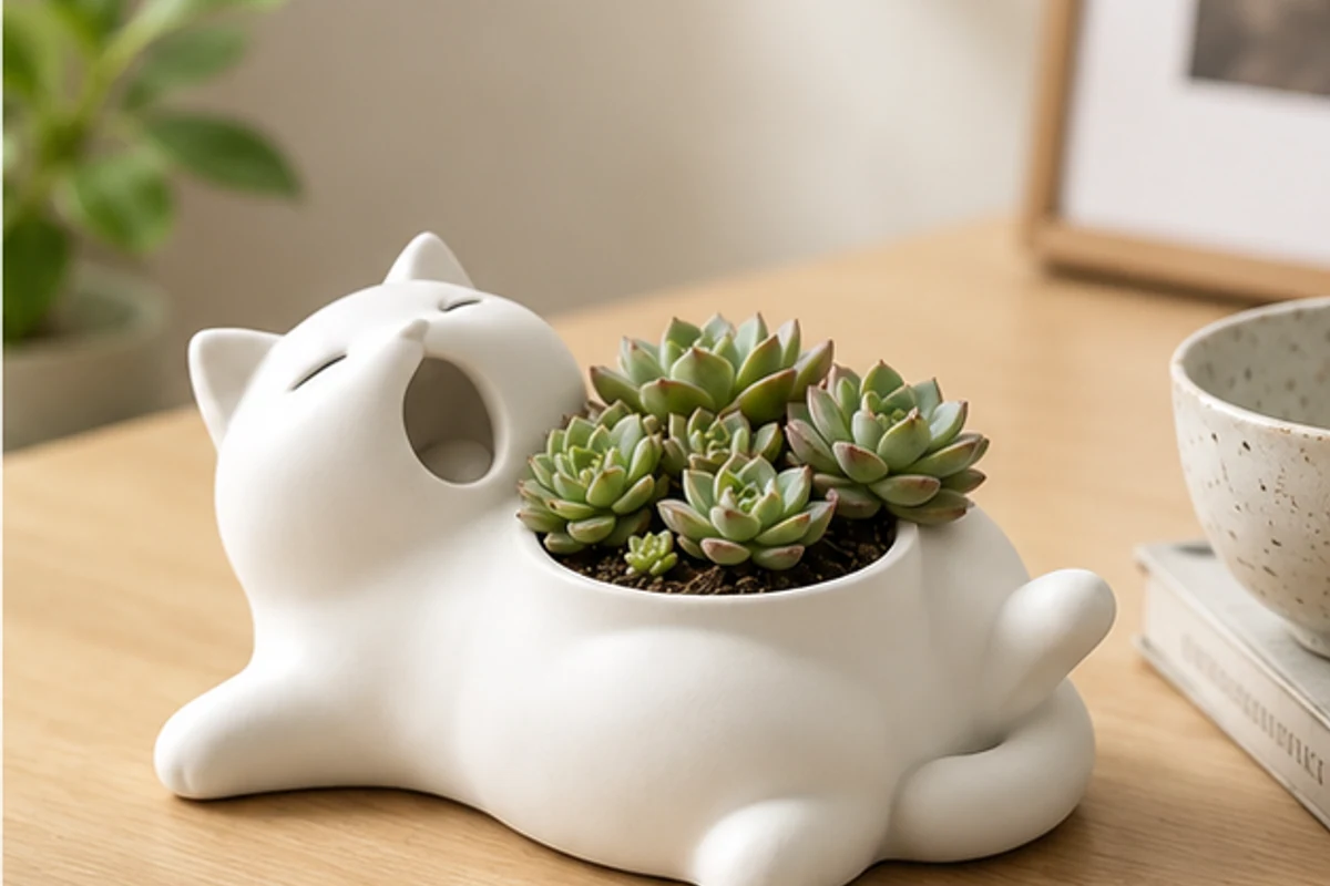 Yawning Cat — view 2
