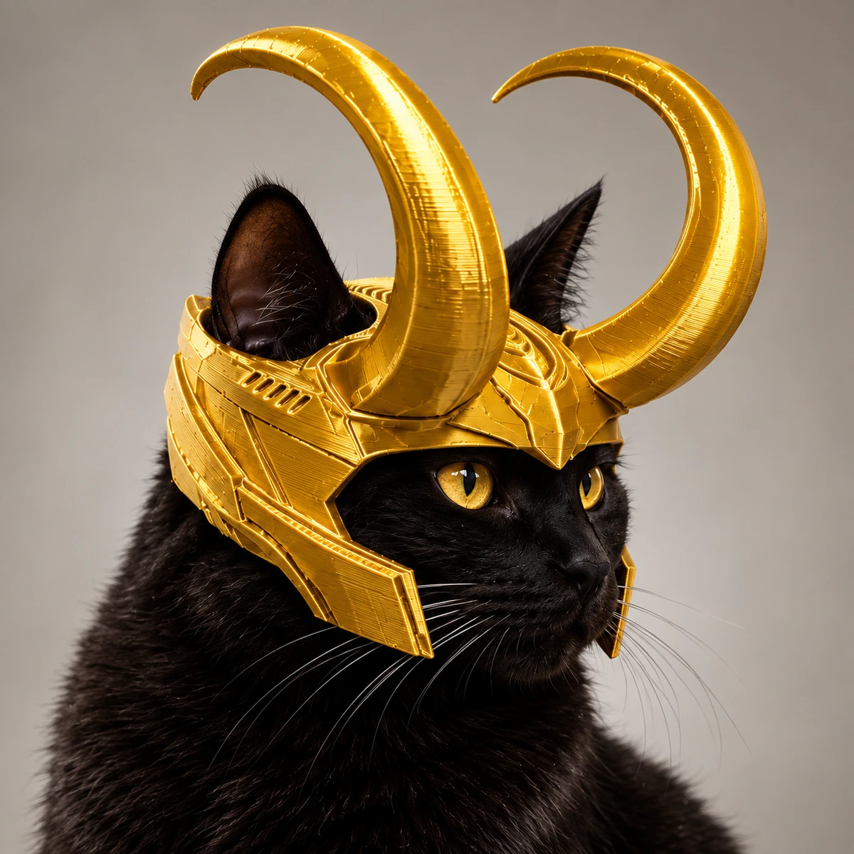 Loki Cat Helmet thumbnail 4